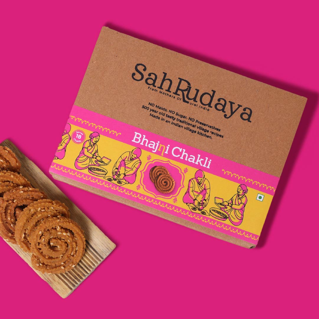 Bhajni Chakli (Multi Daal & Rice Chaklis)