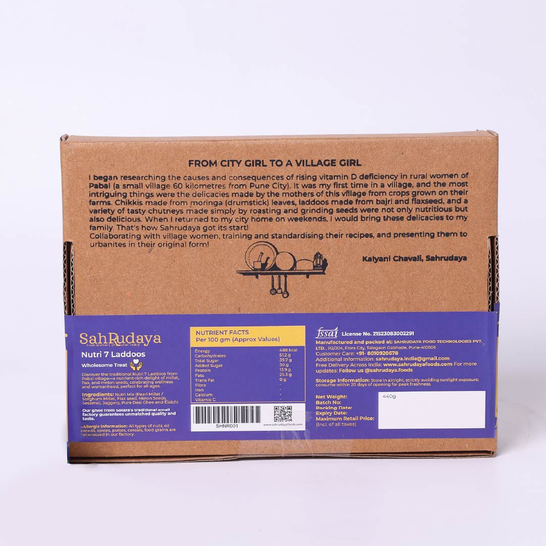 Nutri 7 (Millet & Seed Laddoo)