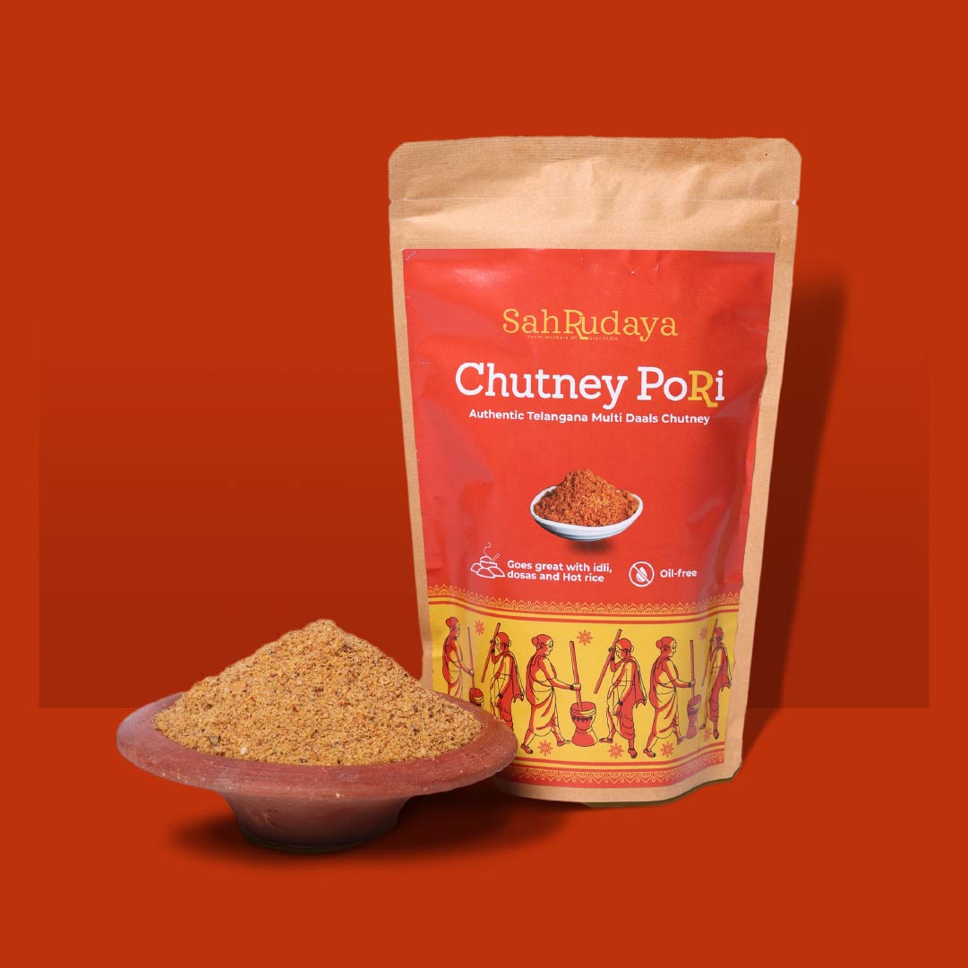 Chutney Pori (Tangy Lentil Chutney Mix)