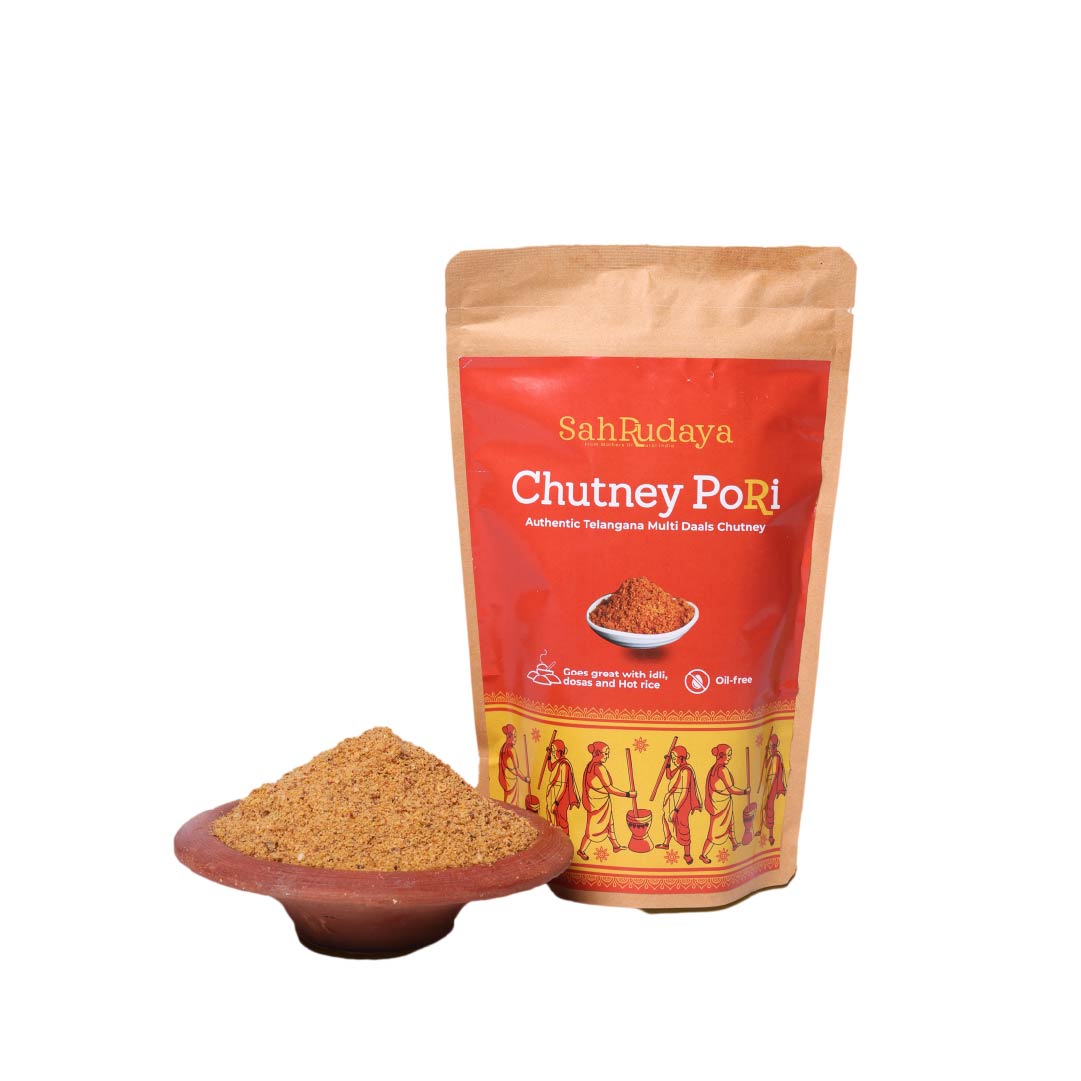 Chutney Pori (Tangy Lentil Chutney Mix)