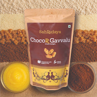 Chocor Gavvalu (Chocolate Wheat Snack)
