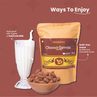 Chocor Gavvalu (Chocolate Wheat Snack)