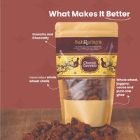 Chocor Gavvalu (Chocolate Wheat Snack)