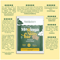 Moringa Nutty Bar (Drumstick Leaves Chikki)